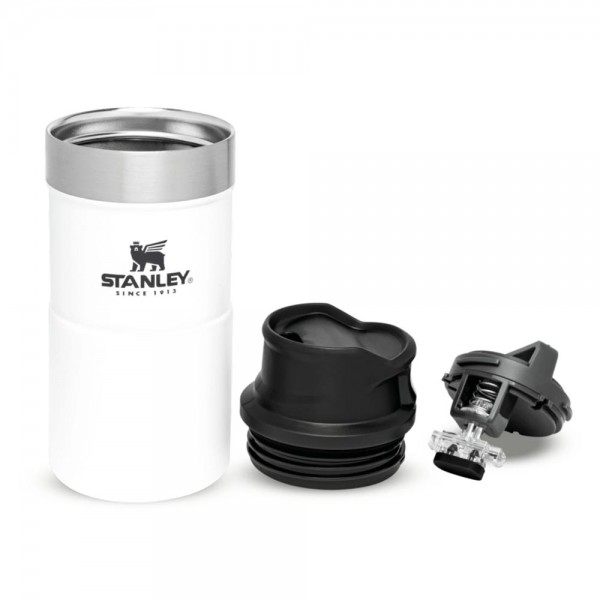 Stanley Klasik Trigger-Action Termos Bardak 0.25 LT Beyaz