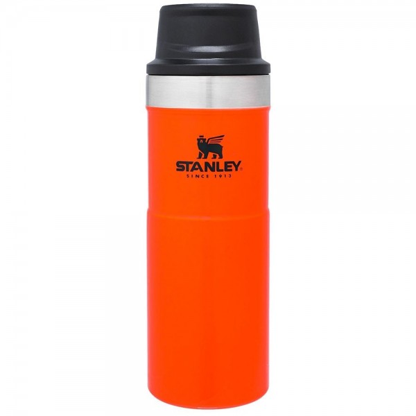 Stanley Klasik Trigger-Action Termos Bardak 0.47 Lt Blaze Orange Turunçu (Yeni)